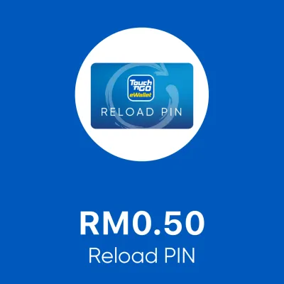 Touch ‘n Go eWallet: RM0.50 Reload PIN