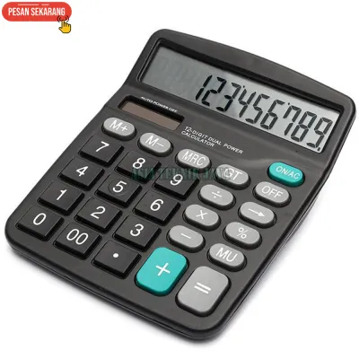 TERBARU Kalkulator Dagang Ukuran Besar FK837/12 Digit 112 STEP CHECK BIG DISPLAY Kalkulator Fukuta