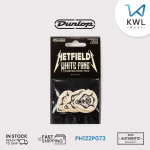 Jim Dunlop PH122P073 HETFIELDS WHITE FANG™ CUSTOM FLOW® PICK | 0.73MM