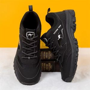 2025 Sneaker shoes for men rubber breathable Climbing shoes for men Wear-Resistant running shoes casual walking shoes working shoes for men