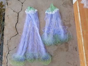 Lưới Giăng Cá 3 Màng Thái  Chiều Cao 80cm và 1m2 ( Dài khoảng 50m )