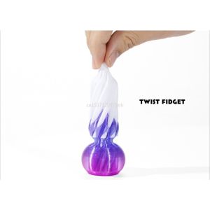 3D Printing Spiral Decompression Toys Stress Relief Childrens Advanced Puzzle Rotating Lucky Gourd Home Decor Figurines