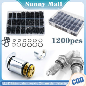 Karet O Ring Set 1200pcs Rubber O Ring Seal 24 Size Nbr Seal Ring Kit For Automotive Gasket Fuel Resistant Faucet Sealing Washer