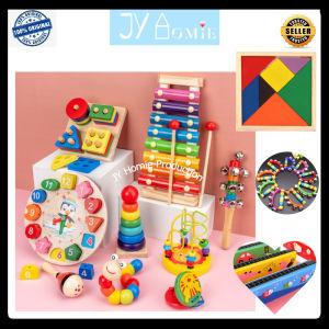 Musical Toys Baby Toys Puzzle Wooden Building Blocks Kids Toys Educational Toys Mainan Kanak Kanak Mainan Music Mainan