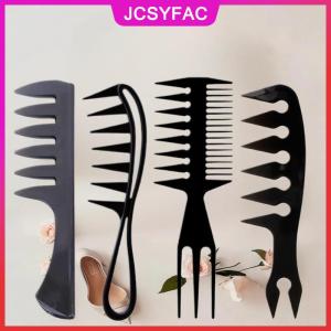 JCSYFAC 3 4 Lược tạo kiểu cho nam Lược tạo kiểu tóc-Lược răng rộng lược chải tóc Lược Chải Tóc Lược chống tĩnh điện hở lưng