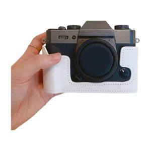 Một Nửa camera da PU trường hợp máy ảnh Túi lưu trữ cho xt30 XT20 XT10 Cung cấp thay đổi nhanh chóng mà không cần loại bỏ