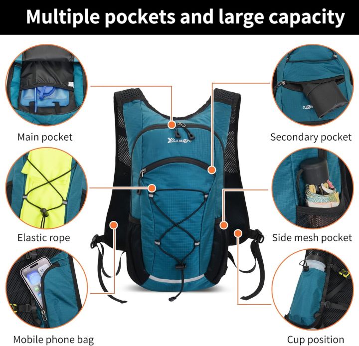 DOJUNS%20Hiking%20Backpack%20Lightweight%20Travel%20Backpack%2020L%20Waterproof%20Hiking%20Daypacks%20Camping%20Backpack%20for%20Men%20Women%20(Lake%20Blue)%20-%20Image%202