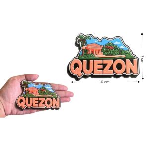 BALIGYA QUEZON High-Quality Rubber Magnets.The Perfect Souvenir and Décor