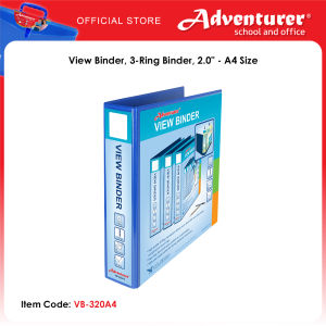 Adventurer View Binder 3-Ring Binder 2.0" - A4 Size