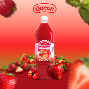 Queen น้ำรสสตรอเบอร์รี่เข้มข้น (ตราควีน) 1500 มล.