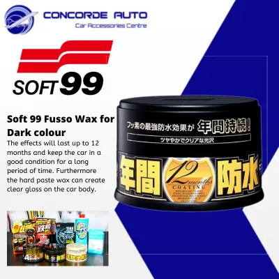 Soft 99 Fusso Wax for Dark colour - 200g