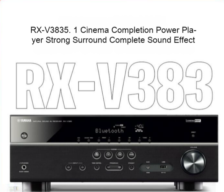 Yamaha RXV383/5.1 surround home theater amplifier digital Bluetooth