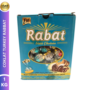 Cokelat Turkey Elif Rabat 1kg Premium Milk Compoud Chocolate - shabani kurma