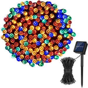 100LED/200LED Outdoors Solar String Light Modes Solar Lamp Waterproof for Gardens Wedding Party /Valentines /christmas decorations for home