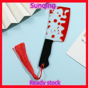 SQ Stationery [Flash Sale] 1pcs sáng tạo Kinh Dị theo chủ đề loạt rõ ràng Acrylic tua Bookmark Quà Tặng