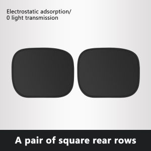 SEAMETAL Car Windshield Sunshade Side Window Insulation Adsorption Curtain Sun Protection