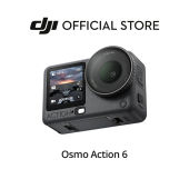 DJI Osmo Action 6 - All-New 1/1.1-Inch CMOS | 32x Slow Motion | Gesture Control | 50GB Built-in Storage
