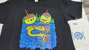 Rock Shirt Adventure Time Finn And Jake Tshirt Marceline TSHIRT Thick  T-shirt COD OVERSIZE