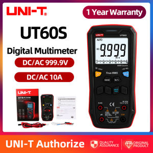 มัลติมิเตอร์อัจฉริยะดิจิทัล2022แอมป์มิเตอร์โวลต์มิเตอร์แอมป์มิเตอร์ AC UNI-T UT60S UT60BT V DC เครื่องทดสอบอุณหภูมิตัวเก็บประจุ True RMS พร้อมแอปบลูทูธใหม่ปี1000