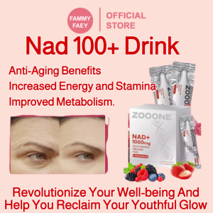 【FAMMY FAEY】NAD+1000 Anti-Aging Drink Womens Ginseng Concentrate