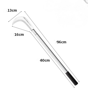 เคียวแมงกานีสแท้ เหล็ก sk5 ใบมีดคมแบบไม่รีล ตัดหญ้าตัดต้นไม้ อเนกประสงค์ 80cm เคียวเกีย หญ้า มีดพร้า มีดแมงกานีสแท้ มีดตัดต้นไม้ มีดดายหญ้าคมๆ มีดตัดหญ้า มีดขอโค้ง มีดขอแมงกานีส เคียวตัดหญ้า มีดถางหญ้าคมๆๆ มีดตัดกล้วย