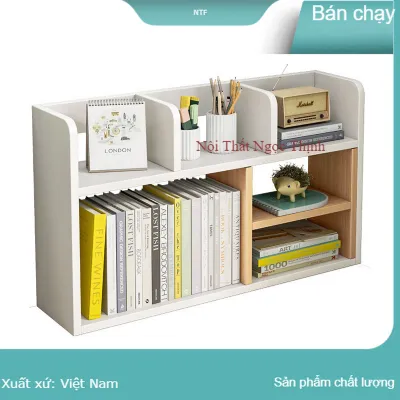 Kệ sách để bàn gỗ 3 ngăn NTF NỘI THẤT NGỌC THINH