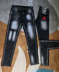 Quần bò jean nam dài XANH TRƠN phong cách độc đáo TREND 2024 chất jean co giãn tốt chuẩn form bền đẹp giá tốt