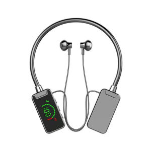 Long Battery Neckband Bluetooth Headphones Sport Noise Cancelling HD Sound Color Screen Display