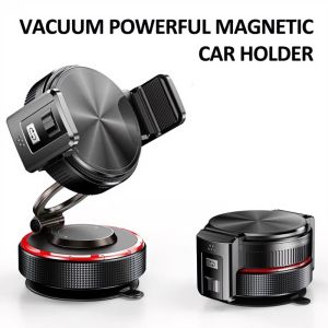 Car Holder Vacuum Powerful Magnetic Car Phone Holder 360° Rotatable Foldable Phone Bracket Phone Stand
