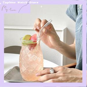 [Toplans]💖[HOT SALE]🎈🎈 480Ml Pineapple Shaped Cocktail es Creative Drinking Cup Transparent Water Red Wine Cup For Home Bar Party