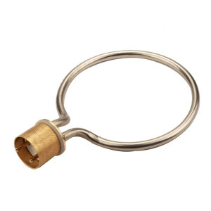 2500W 220V 42mm 1-1/4" Ring Shape Electrothermal Tube - For Electric Barrel Bucket Heater Element Flange Electric Heating Tube