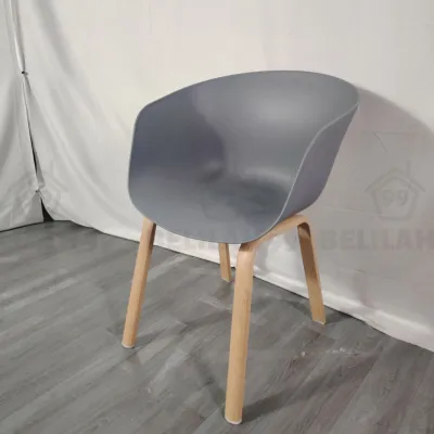 Belilah Nordic PP Plastic curved eames Chair kerusi makan Home back dining chair Office 餐椅