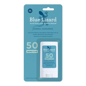 【Sensitive】BLUE LIZARD  Mineral Sunscreen SPF 50 Lotion 89ml/148ml Stick 14g Lightweight  Water Resistant  Fragrance-free Facial Cream Face Sunplay Sunblock Aftersun Tinted Soothing Moisturize Broad-spectrum