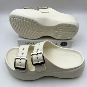 Crocss New womens cloud-like comfortable sandals fashionable summer thick-soled platform clogs