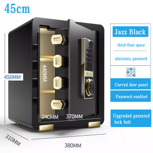 「SG Store」 Safe Box45/60CM Safe Password Key Anti-theft Thickening Steel Fire Prevention Safety Box