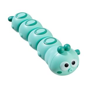 DOWNA Nhiều màu sắc Đồ chơi con sâu bướm xích nối Giáo dục sớm Nhựa Đồ chơi quay tay Vui vẻ Đồ chơi con sâu bướm lắc lư bò Quà sinh nhật