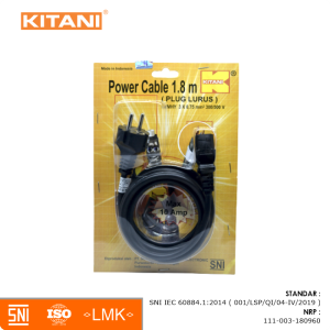 KITANI - Power Cable 3×0.75 mm² -  Kabel Power