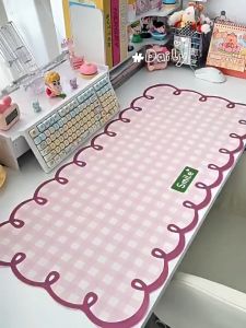 BHQ Office Mouse Pad Desk Mat Multi-Purpose Mat Waterproof Oil Resistant Dopamine Design Home Tabletop Decor