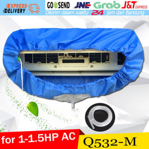 Cuci AC Cleaning Sampul Wall Mounted Air Conditioner Membersihkan pelindung debu penutup Bersih Alat Pengetatan Belt untuk 1-1.5P Air Conditioner Membersihkan Penutup