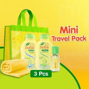 Zwitsal Baby Mini Travel Pack With Minyak Telon