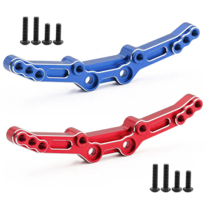 Aluminum Alloy Rear Shock Tower Plate for 1/10 4-TEC Car Upgrade Parts Protective Bracket Shock Absorbers Rack