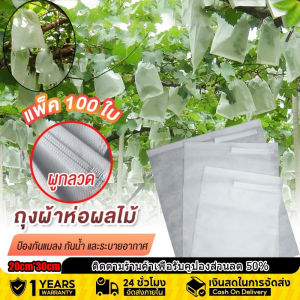500ชิ้น ถุงห่อผลไม้ สามารถนำกลับมาใช้ได้อีก ห่อผลไม้ ถุงห่อผลไม้กันเเมลง ถุงตาข่ายไนล่อน ถุงห่อฝรั่ง ป้องกันยุง ลดต้นทุนการผลิต กันแมลง ห่อผัก สามารถนำกลับมาใช้ได้อีก แมลงนก พร้อมเชือกรัด สําหรับป้องกันพืช