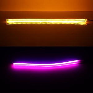 NEW PERODUA MYVI DRL LED DAYLIGHT RUNNING SIGNAL LIGHT Car Led Day Flowing Strip Signal Lampu Kereta myvi accesorries