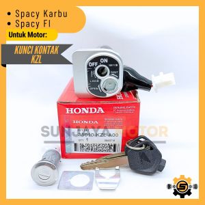 Kunci Kontak Set KZL Keyset Original Honda Spacy Karbu Spacy FI Kunci Motor 1 Set Key Set Asli Konci Kontak Ori AHM