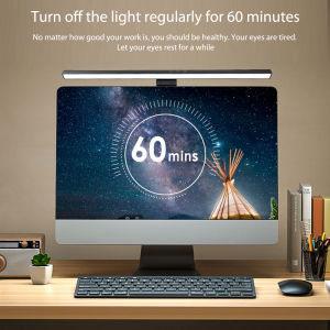 USB Powered Dimmable LED Desk Lamp for Computer and Laptop Use Indoor Lighting for Study and Work