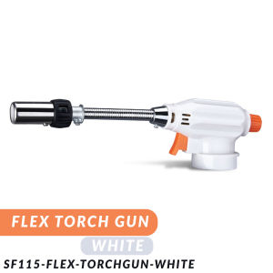 Flex Torch Gun Flame Flexible Welding Fire Spring Gun Camping Equipment Pistol Api Outdoor Cooking Burner Butane Gas Gun