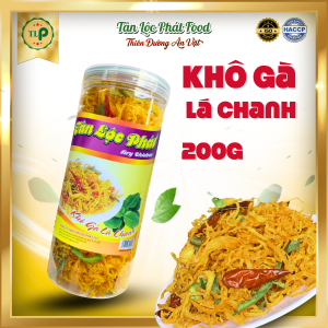 Khô Gà Lá Chanh Hũ 200gr Tân Lộc Phát
