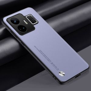เคส2023 Realme สำหรับ Realme GT3 RealmeGT3หนังผิวเรียบง่ายสุดหรู GT3จริง Megt GT Neo 5 3 3T 4G 5G 2023 Matte เคสโทรศัพท์ PC แบบแข็งฝาหลังเคสกันกระแทก