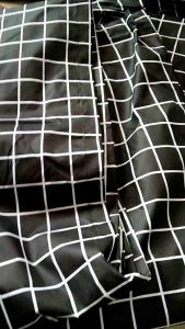 Gorden Pintu & Jendela: Aesthetic Kotak Kotak & Hardeng Plisket