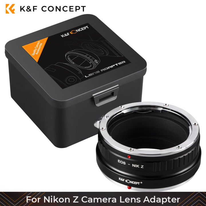 K&F Concept Lens Adapter Ring Canon EF EOS Contax Yashica Canon FD Nikon  Olympus OM Zuiko Minolta MD Pentax K Mouth Lens To Nikon Z Camera